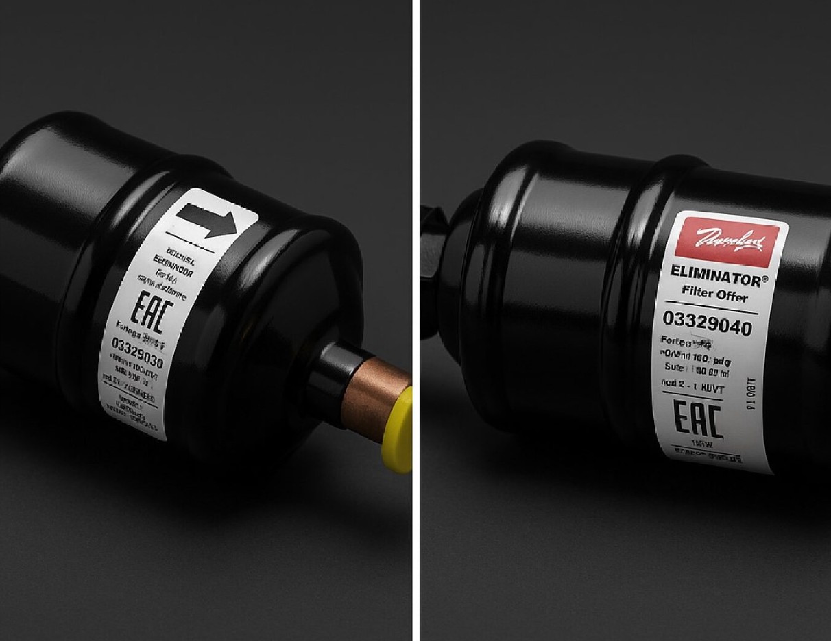 Filtro secador - Solda e Rosca - 1/4 , 3/8 , 1/2 ,5/8 , 3/4 e 7/8 .